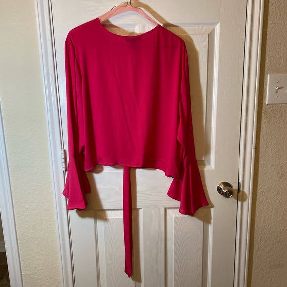 ASHLEY STEWART Hot Pink Pullon - Picture 2 of 3